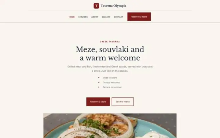 Motyw Taverna Olympia