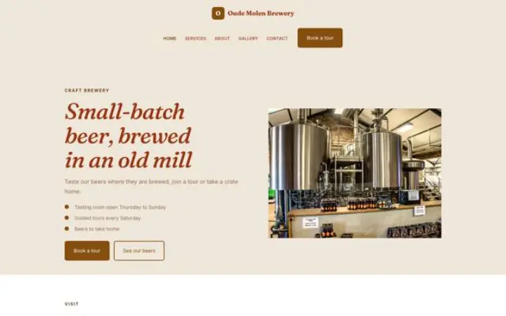 Motyw Oude Molen Brewery