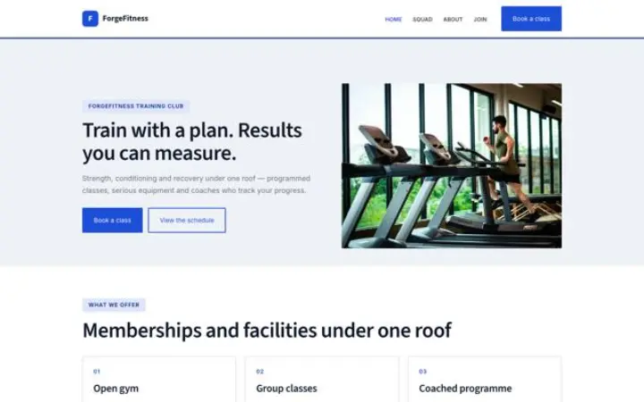 Motyw ForgeFitness