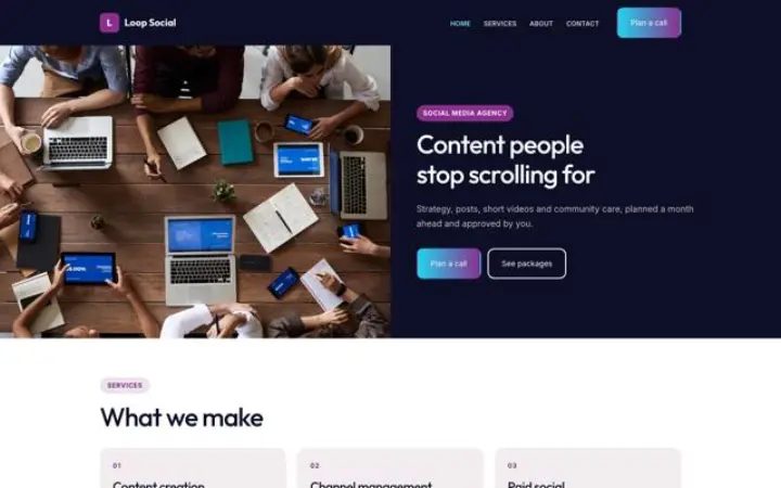 Motyw Loop Social